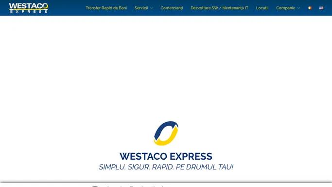 WESTACO EXPRESS | Transfer rapid de bani