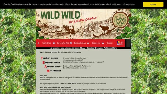 WildWild Descoperirea naturii prin Work-Shop-uri