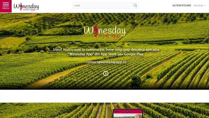 Winesday Wine App