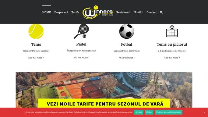 Winners Sports Club – Cluj Napoca – Cel mai mare club de tenis din Cluj-Napoca