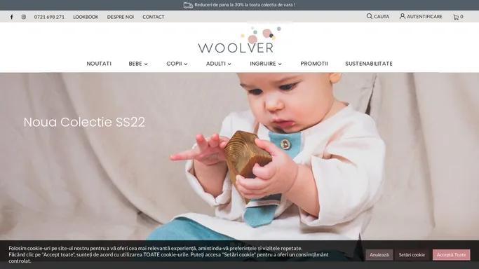 Woolver - Haine din lana merinos pentru copii