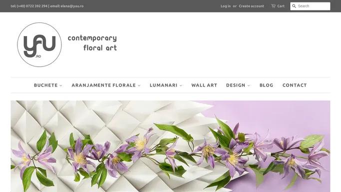 YaU.ro | contemporary floral art #design #events #flowers #structures – YaU concept