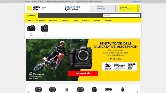 Magazin Exclusiv Nikon | YellowStore.ro
