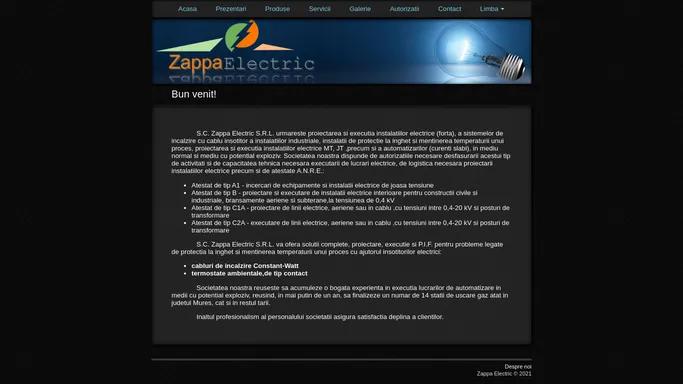 Zappa Electric - Expertul in instalatii si echipamente electrice