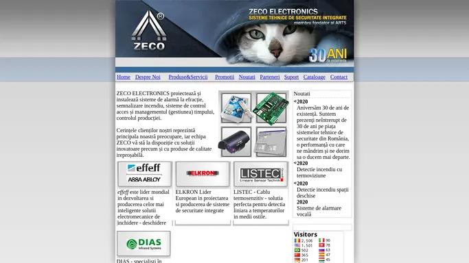 ZECO ELECTRONICS - Sisteme Tehnice de Securitate Integrate