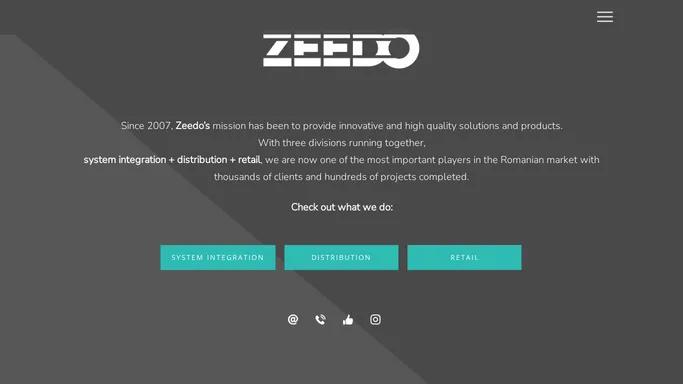 Zeedo Romania - System Integrator, Distribution, Retail