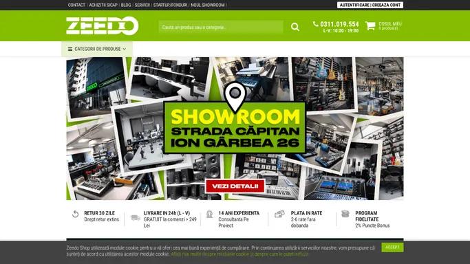 Zeedo Shop: Magazin De Muzica Bucuresti - Showroom Audio si Lumini - Zeedo Shop