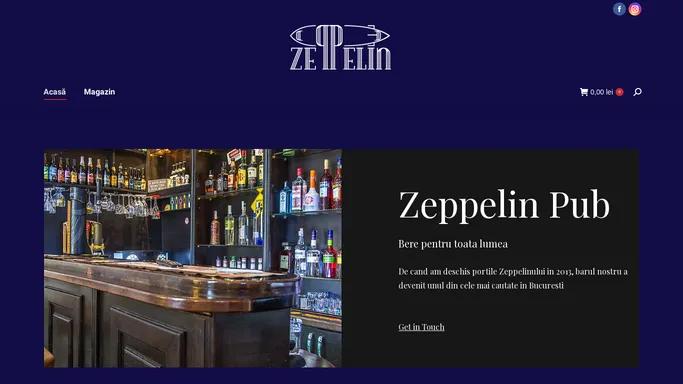 Zeppelin Pub | Beer for everyone