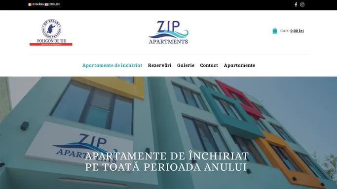 Zip Apartments - Apartamente cu terasa si vedere la mare