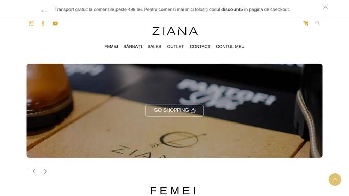 Homepage - ZIANA