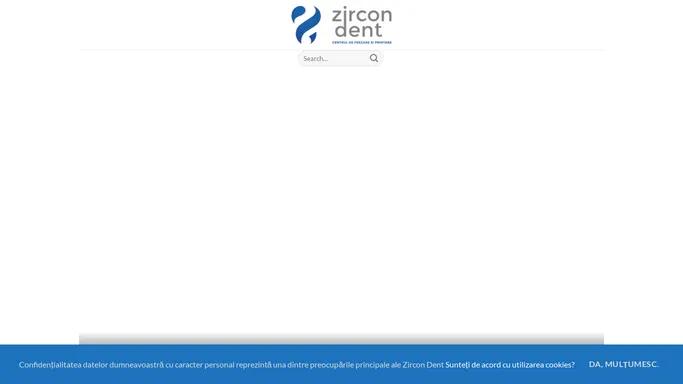 Zircon Dent centru frezare si printare