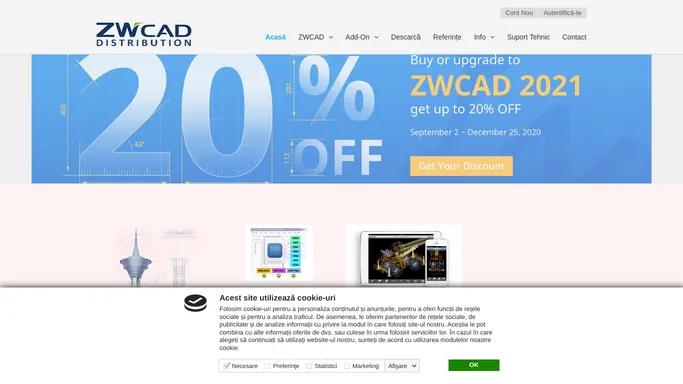 Distribuitor Autorizat ZwCAD in Romania| Proiectare DWG